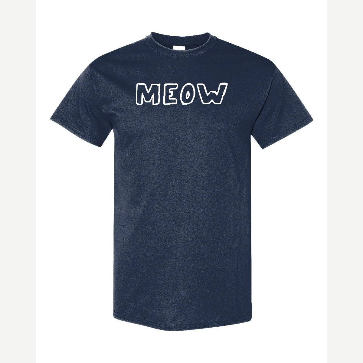 Meow — Classic Tee / Navy