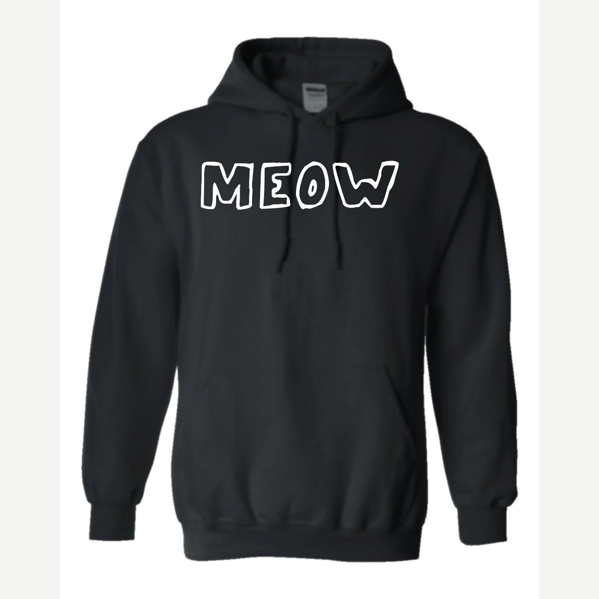Meow — Hoodie / Black
