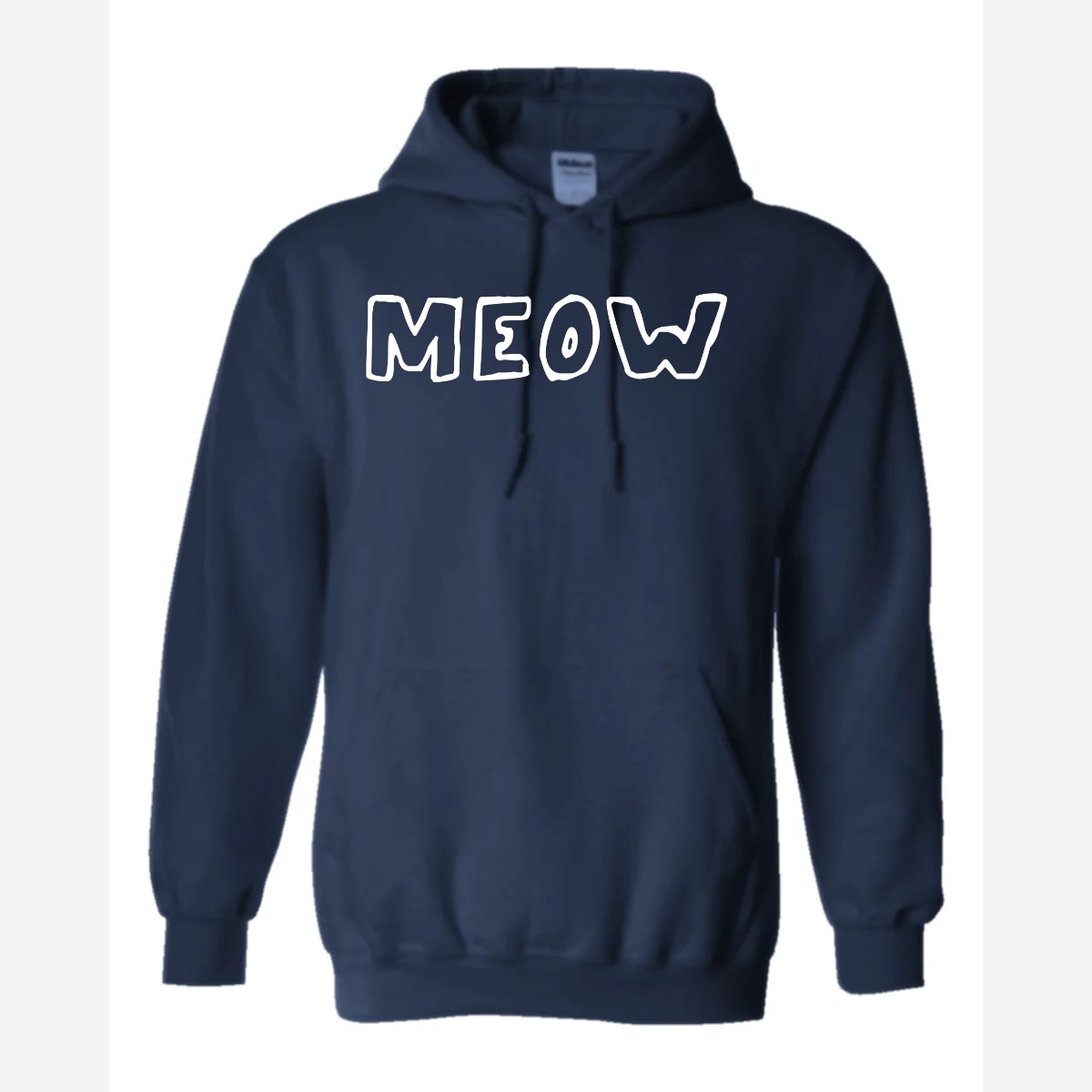 Meow — Hoodie / Navy