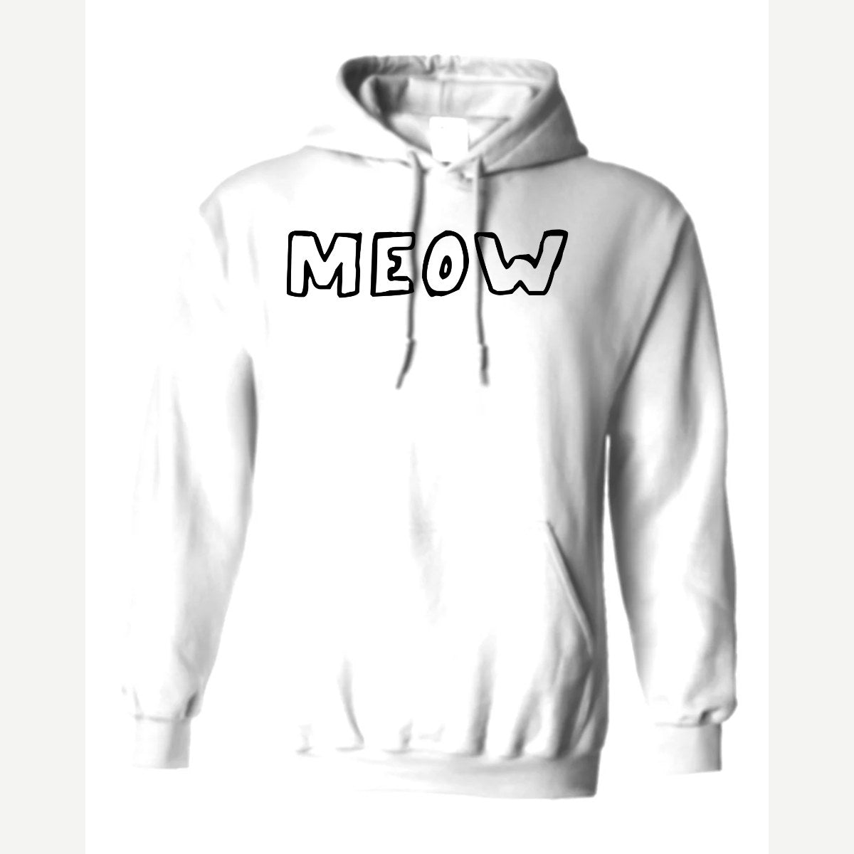 Meow — Hoodie / White
