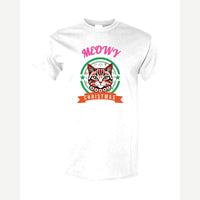 Meowy Christmas — Classic Tee / White