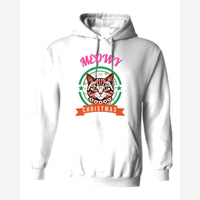 Meowy Christmas — Hoodie / White