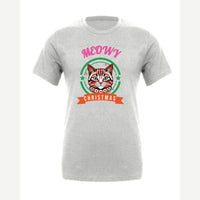 Meowy Christmas — Premium Tee / Athletic Heather
