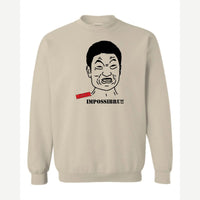 Mission Impossibru!! — Crewneck Sweatshirt / Sand