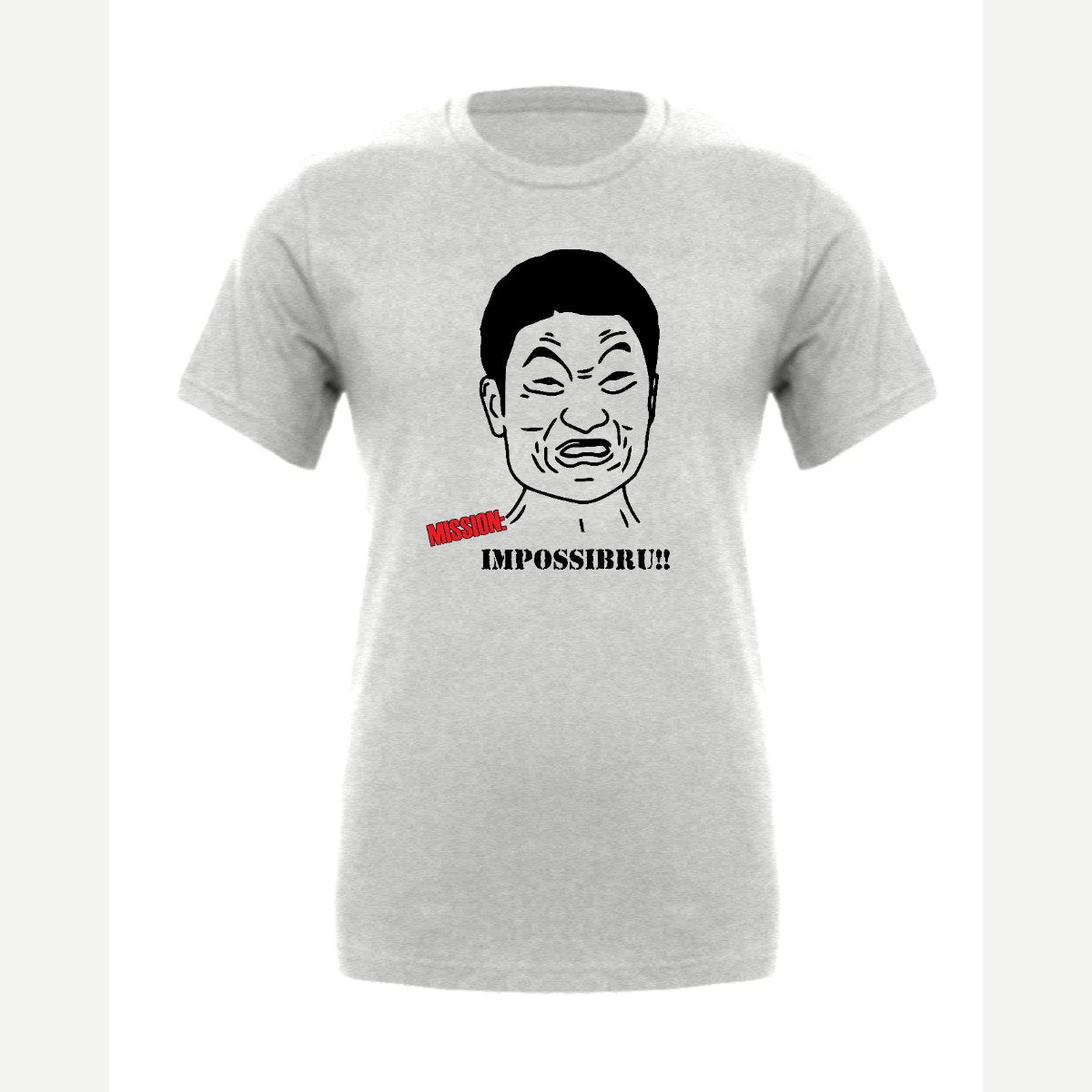 Mission Impossibru!! — Premium Tee / Athletic Heather