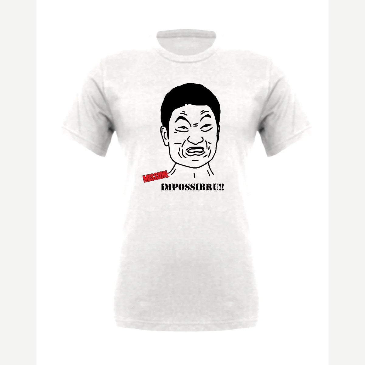 Mission Impossibru!! — Premium Tee / White