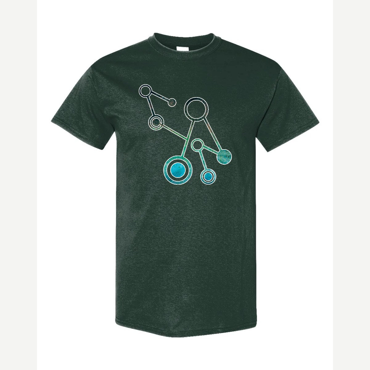 Molecules — Classic Tee / Forest Green