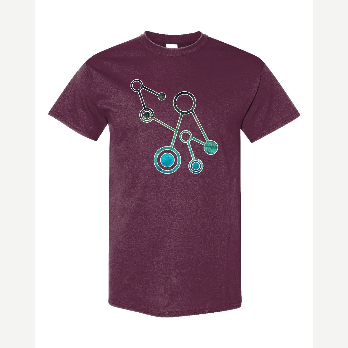 Molecules — Classic Tee / Maroon