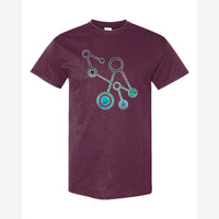 Molecules — Classic Tee / Maroon