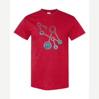 Molecules — Classic Tee / Red