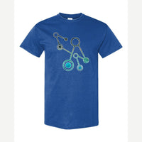 Molecules — Classic Tee / Royal