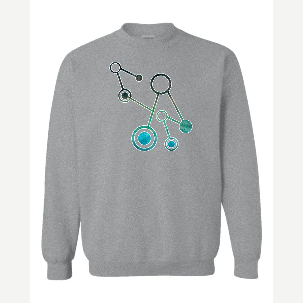 Molecules — Crewneck Sweatshirt / Sport Grey