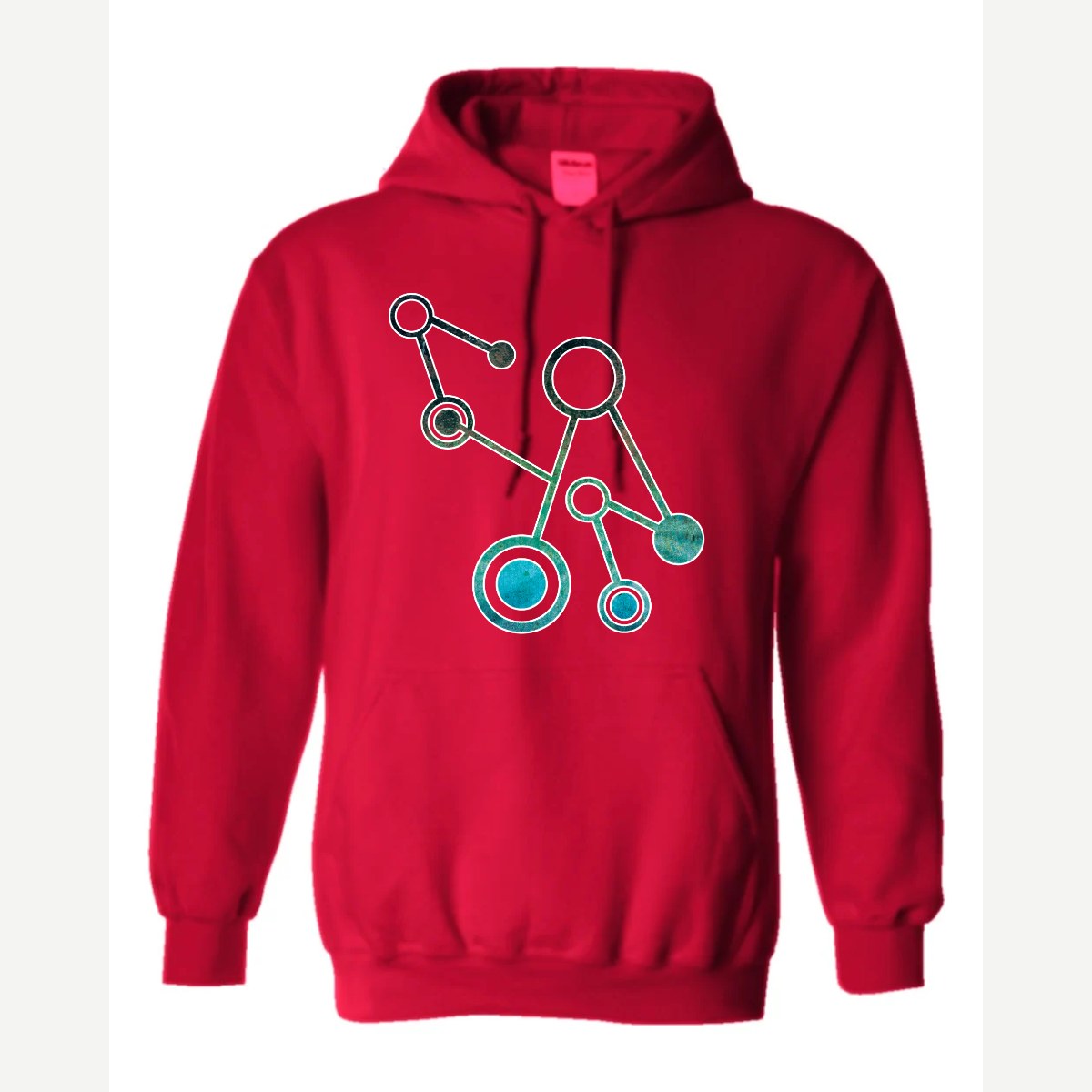 Molecules — Hoodie / Red