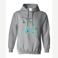 Molecules — Hoodie / Sport Grey