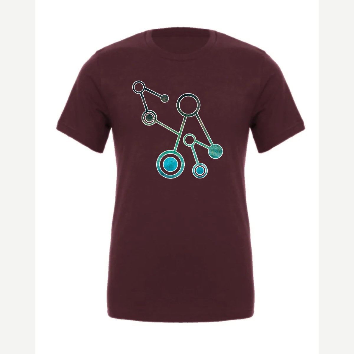 Molecules — Premium Tee / Maroon