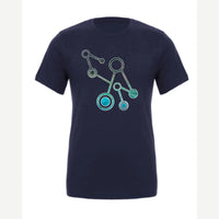 Molecules — Premium Tee / Navy
