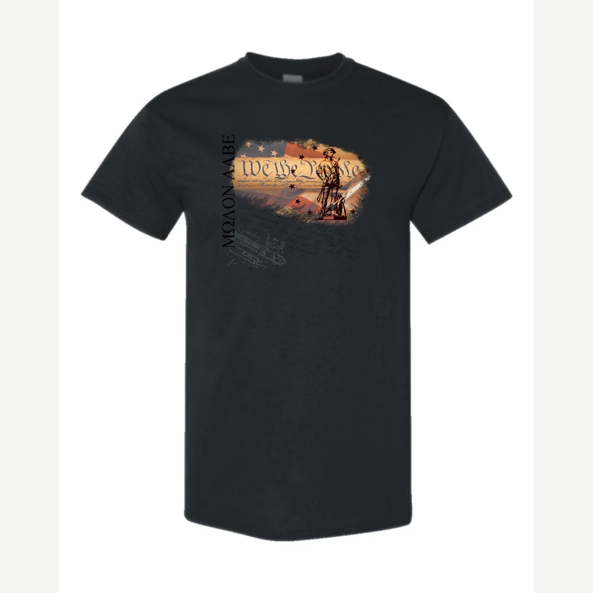 Molon Labe – We the People — Classic Tee / Black