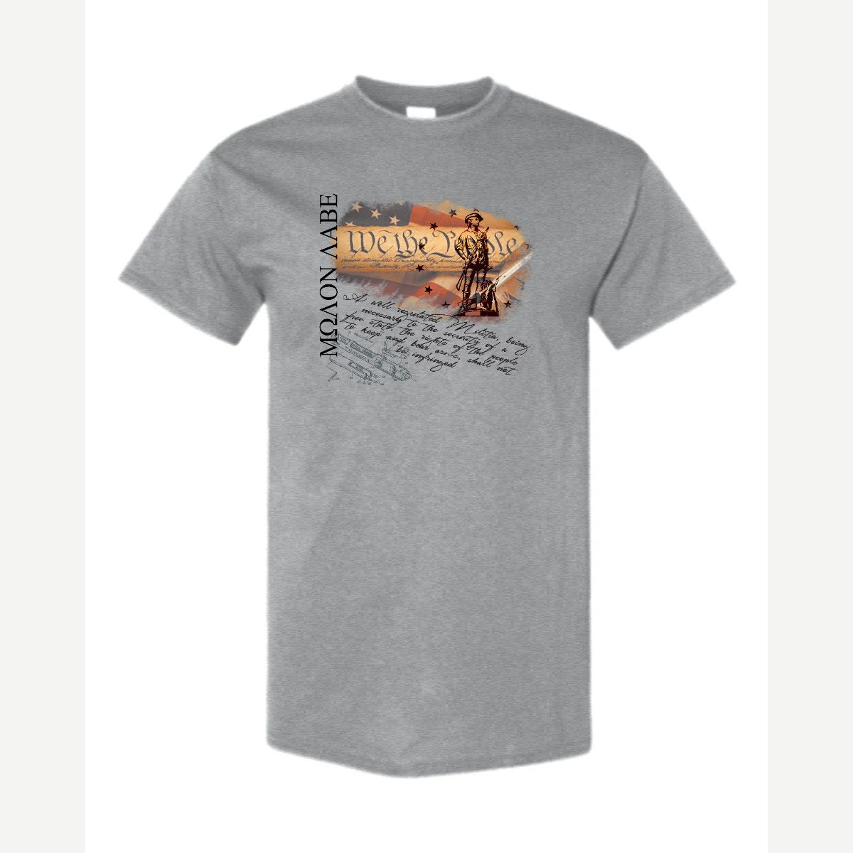 Molon Labe – We the People — Classic Tee / Sport Grey