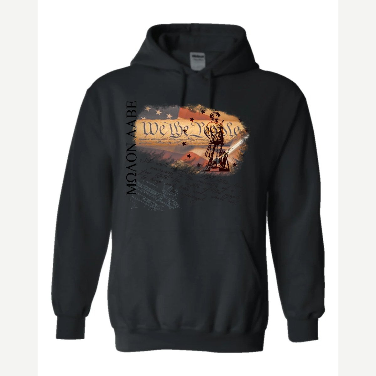 Molon Labe – We the People — Hoodie / Black