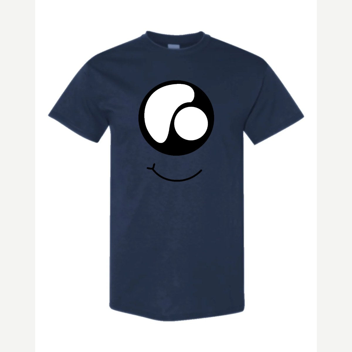 Monster Eye Smile — Classic Tee / Navy
