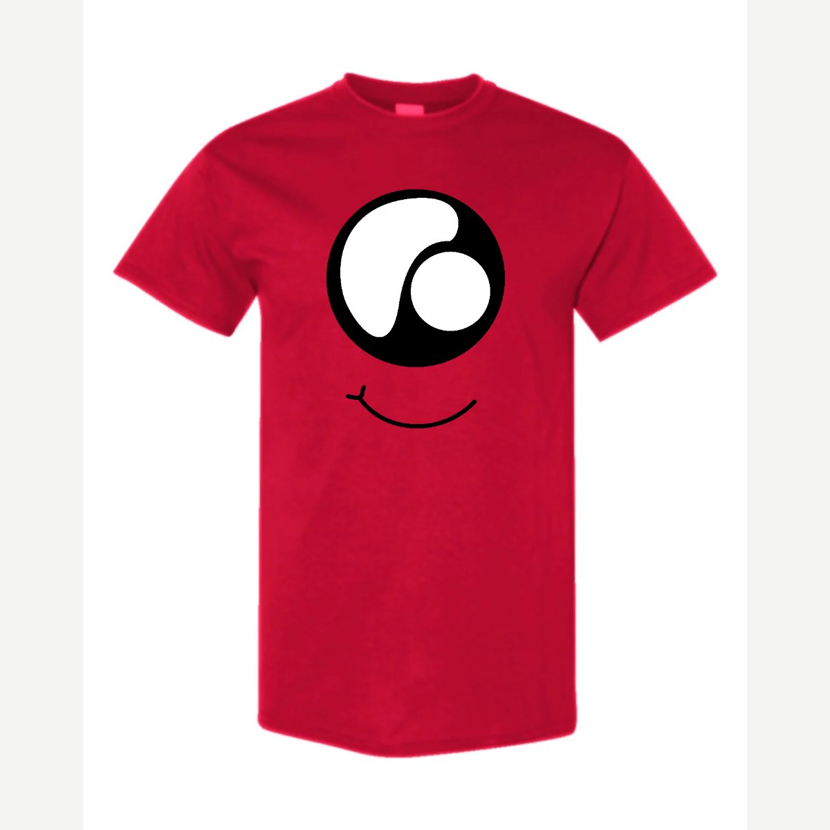 Monster Eye Smile — Classic Tee / Red