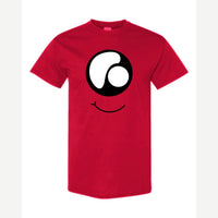 Monster Eye Smile — Classic Tee / Red
