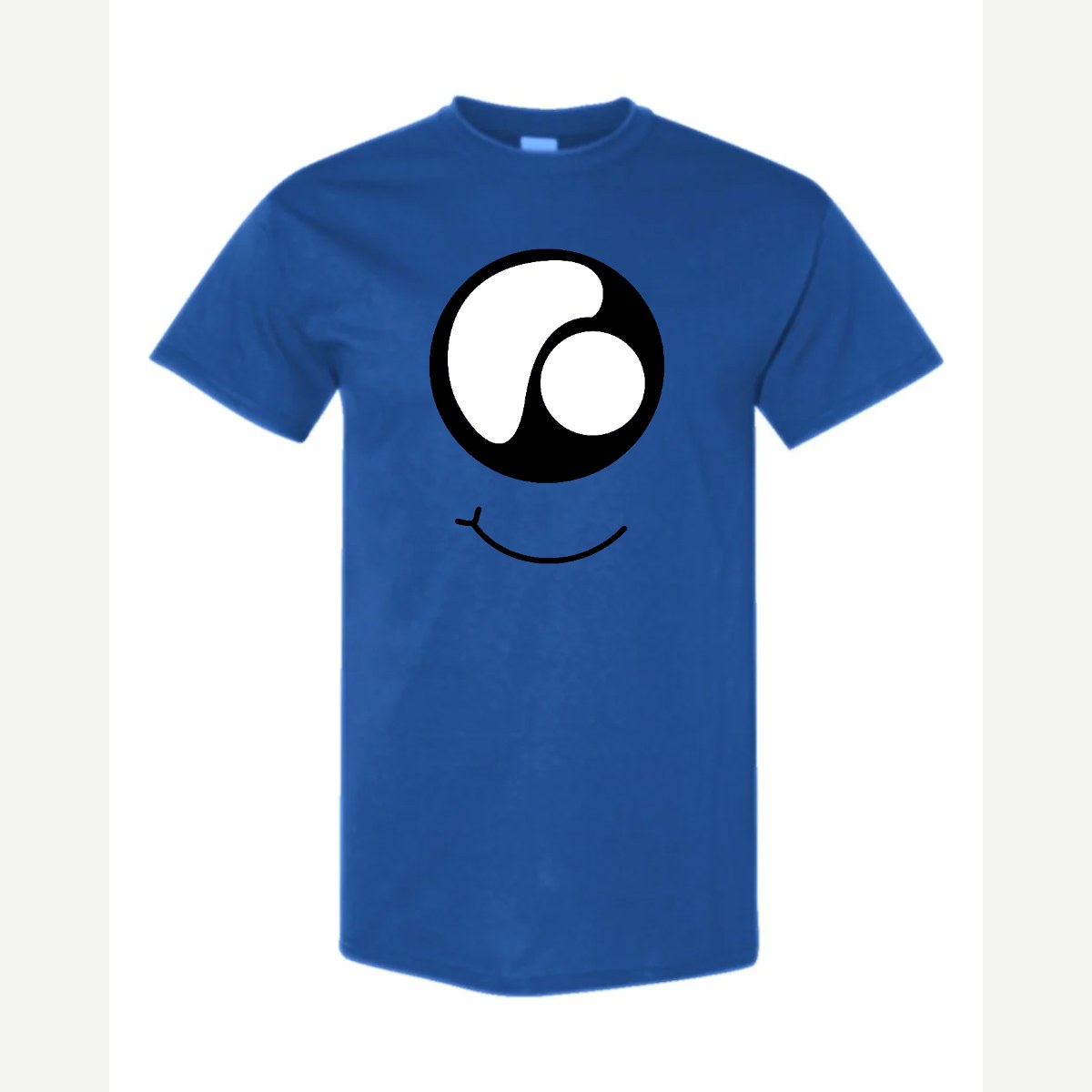 Monster Eye Smile — Classic Tee / Royal