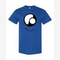 Monster Eye Smile — Classic Tee / Royal