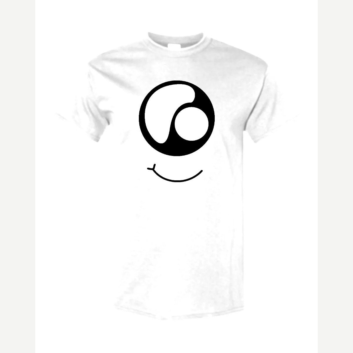 Monster Eye Smile — Classic Tee / White