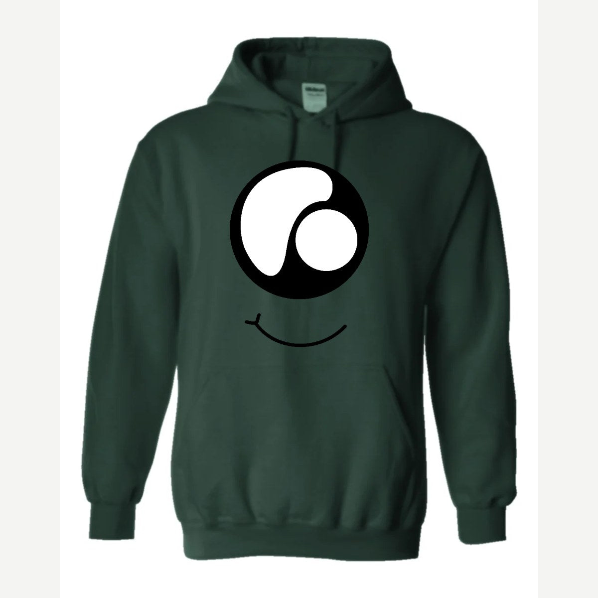 Monster Eye Smile — Hoodie / Forest Green