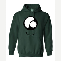 Monster Eye Smile — Hoodie / Forest Green