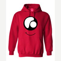 Monster Eye Smile — Hoodie / Red
