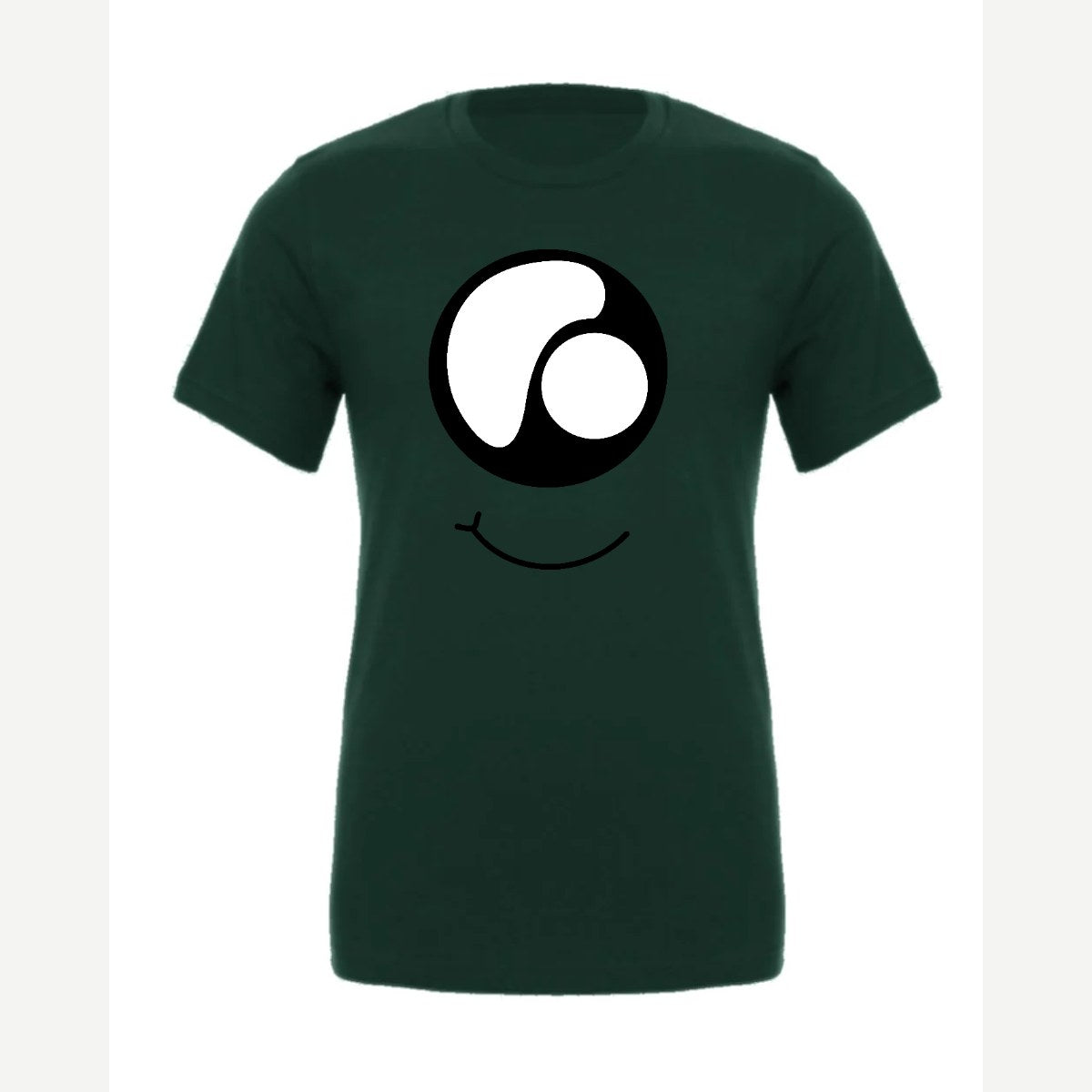 Monster Eye Smile — Premium Tee / Forest