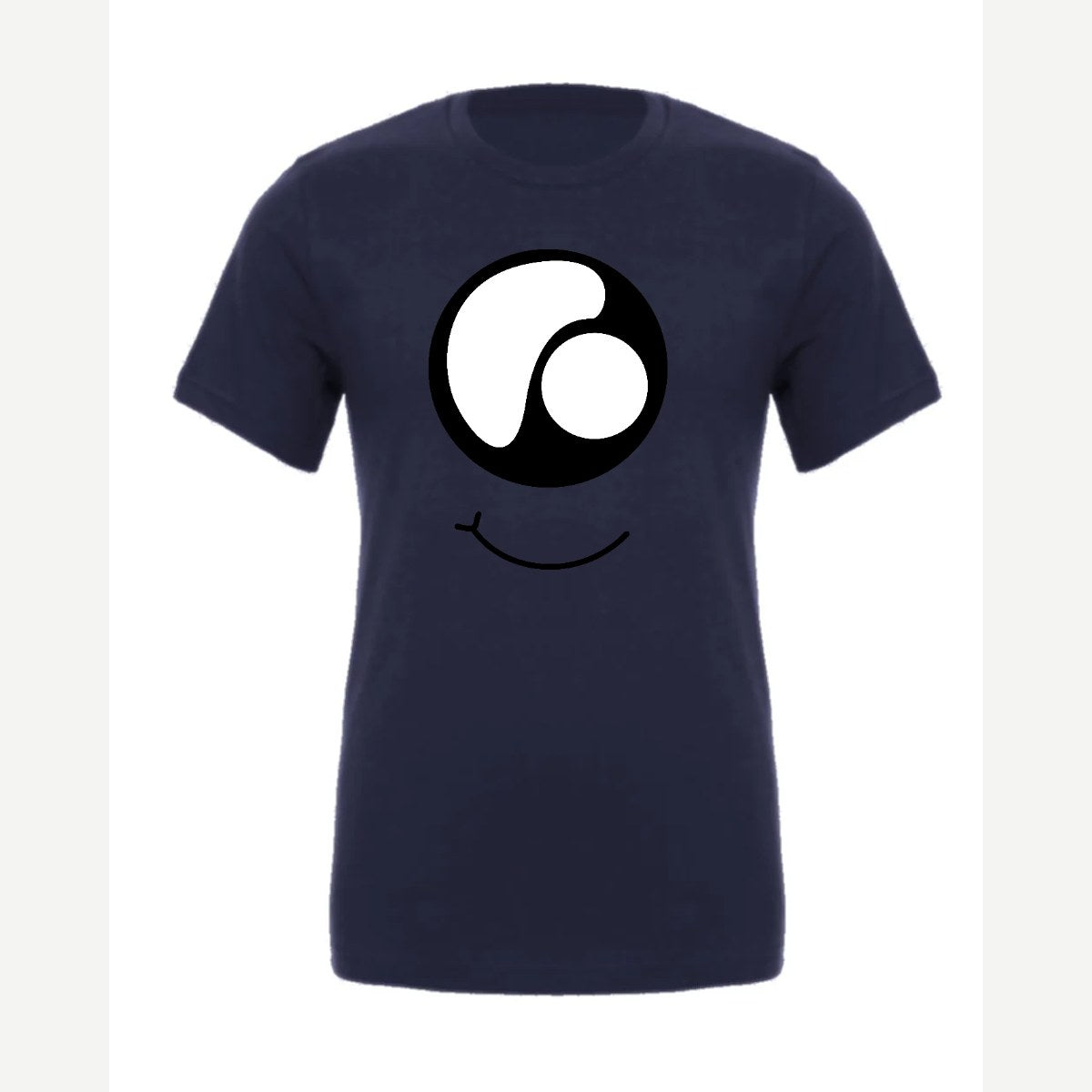 Monster Eye Smile — Premium Tee / Navy