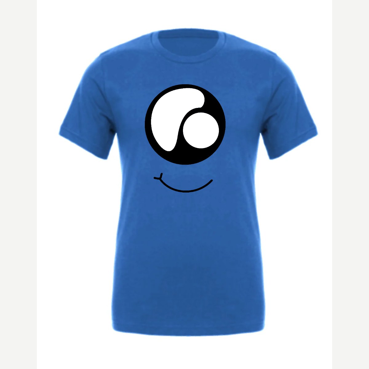 Monster Eye Smile — Premium Tee / True Royal