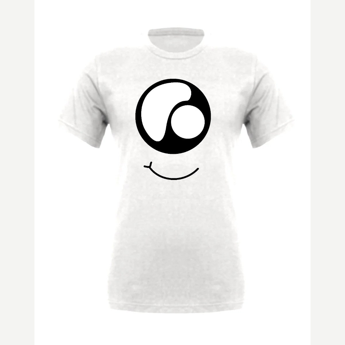 Monster Eye Smile — Premium Tee / White