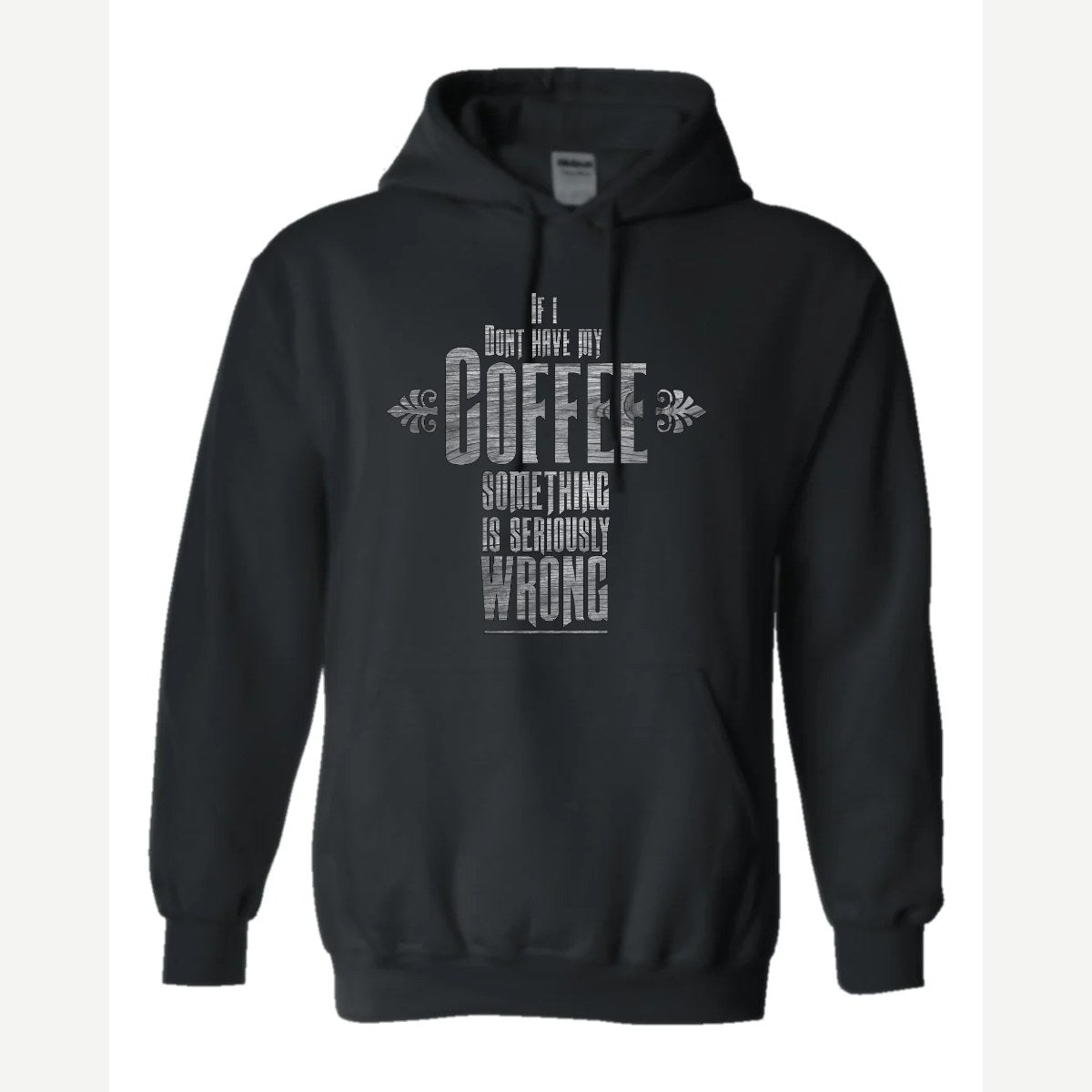 My Coffee — Hoodie / Black
