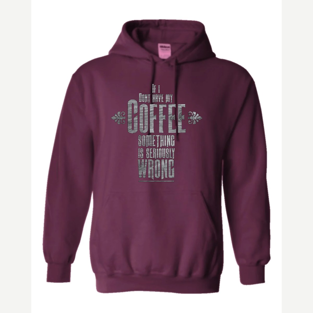 My Coffee — Hoodie / Maroon
