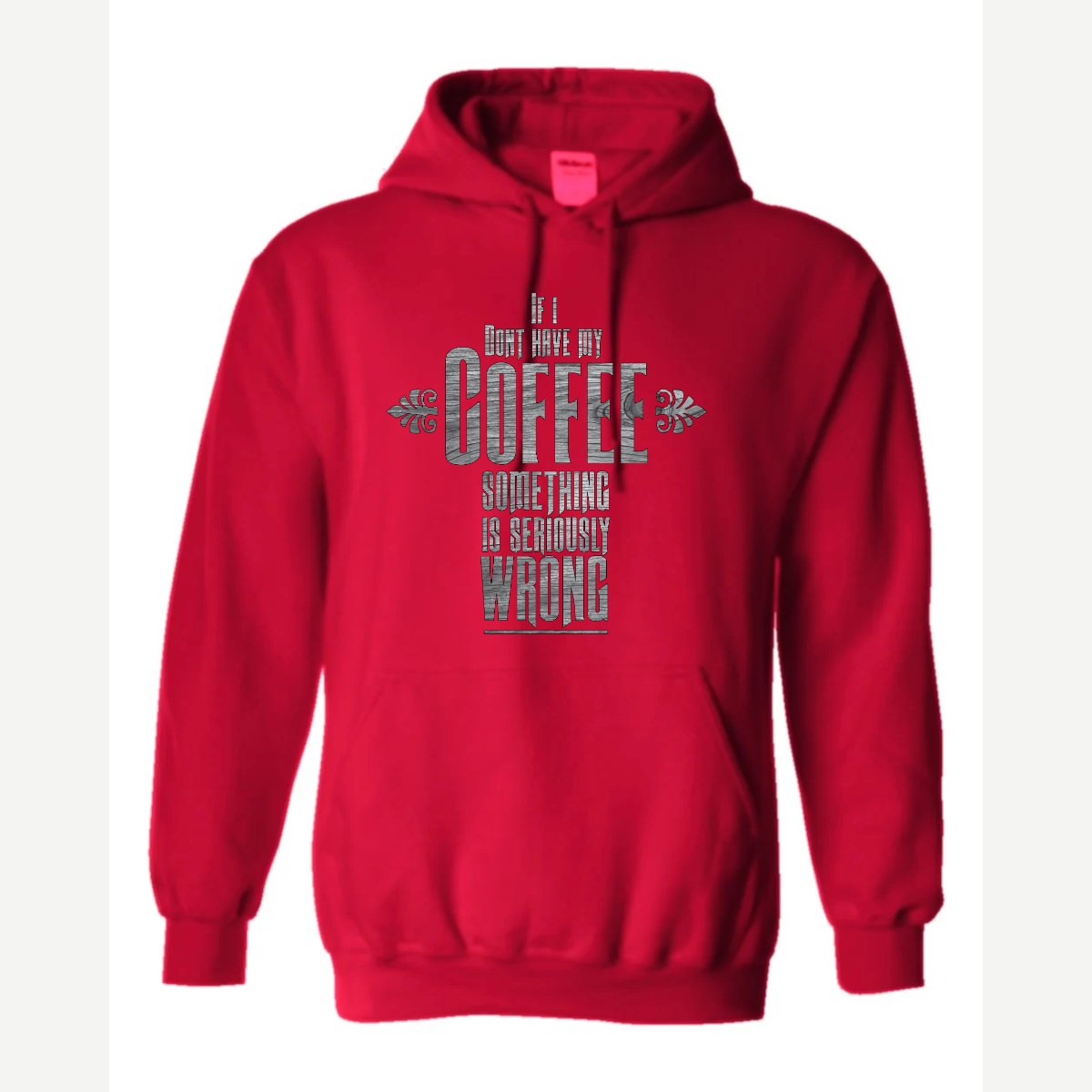 My Coffee — Hoodie / Red