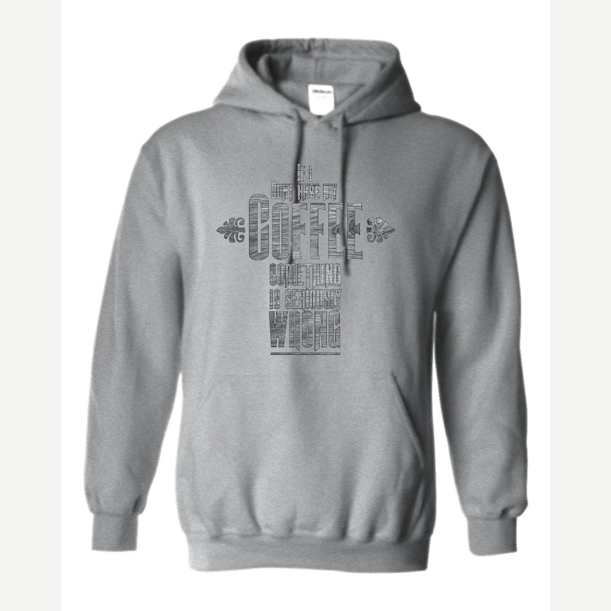 My Coffee — Hoodie / Sport Grey