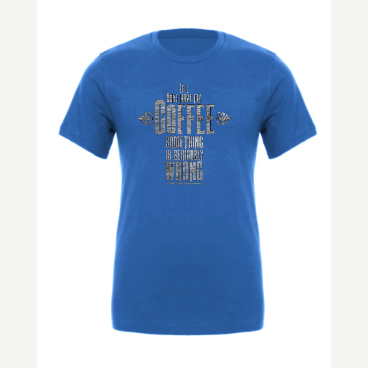 My Coffee — Premium Tee / True Royal