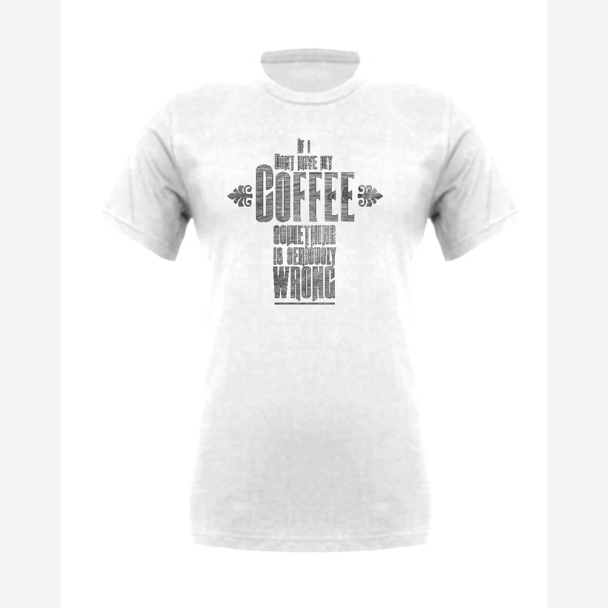 My Coffee — Premium Tee / White