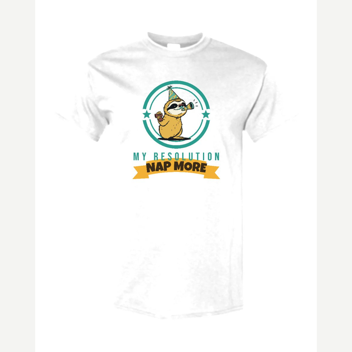 My Resolution: Nap More — Classic Tee / White