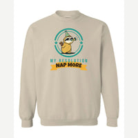 My Resolution: Nap More — Crewneck Sweatshirt / Sand