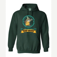 My Resolution: Nap More — Hoodie / Forest Green