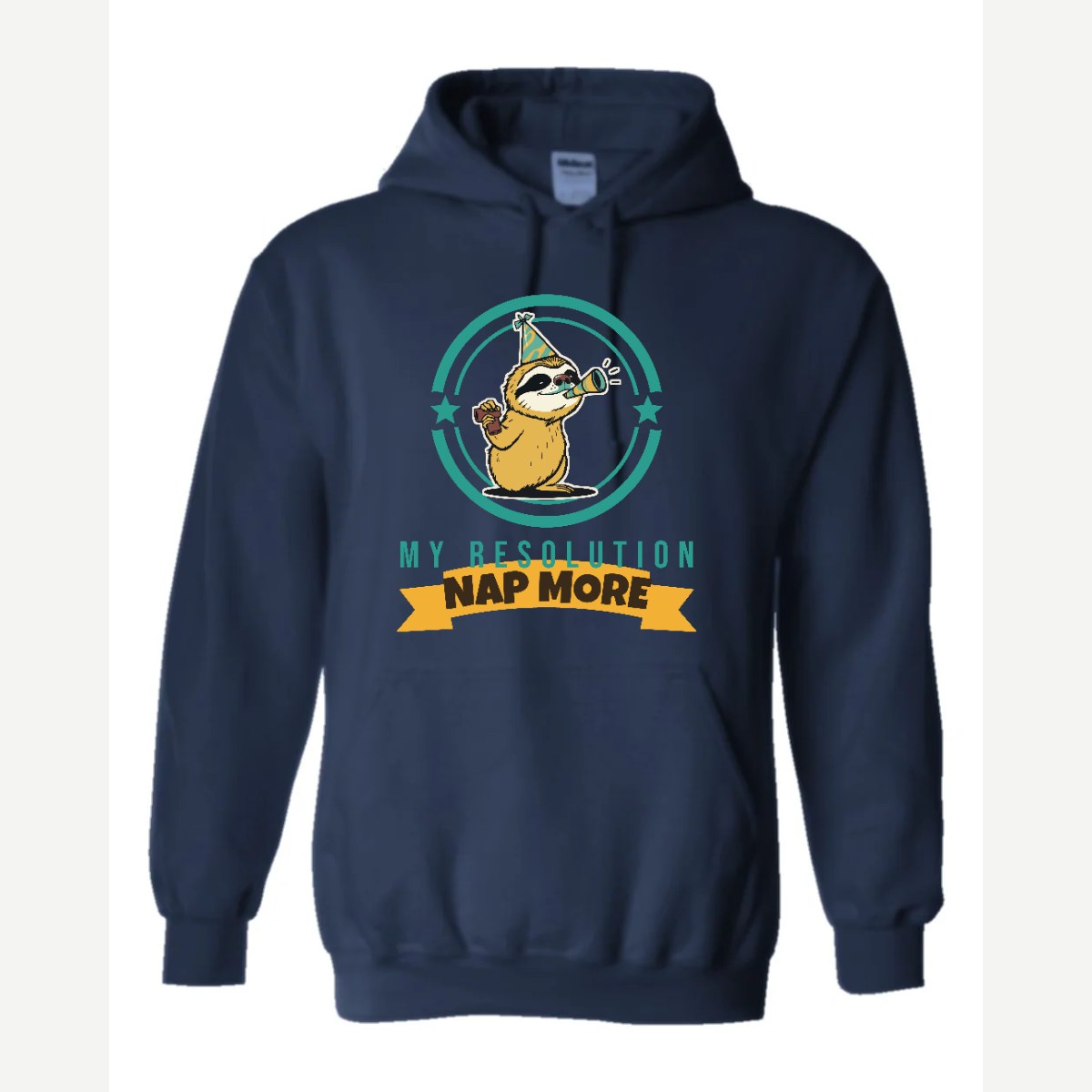My Resolution: Nap More — Hoodie / Navy