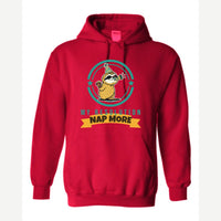 My Resolution: Nap More — Hoodie / Red
