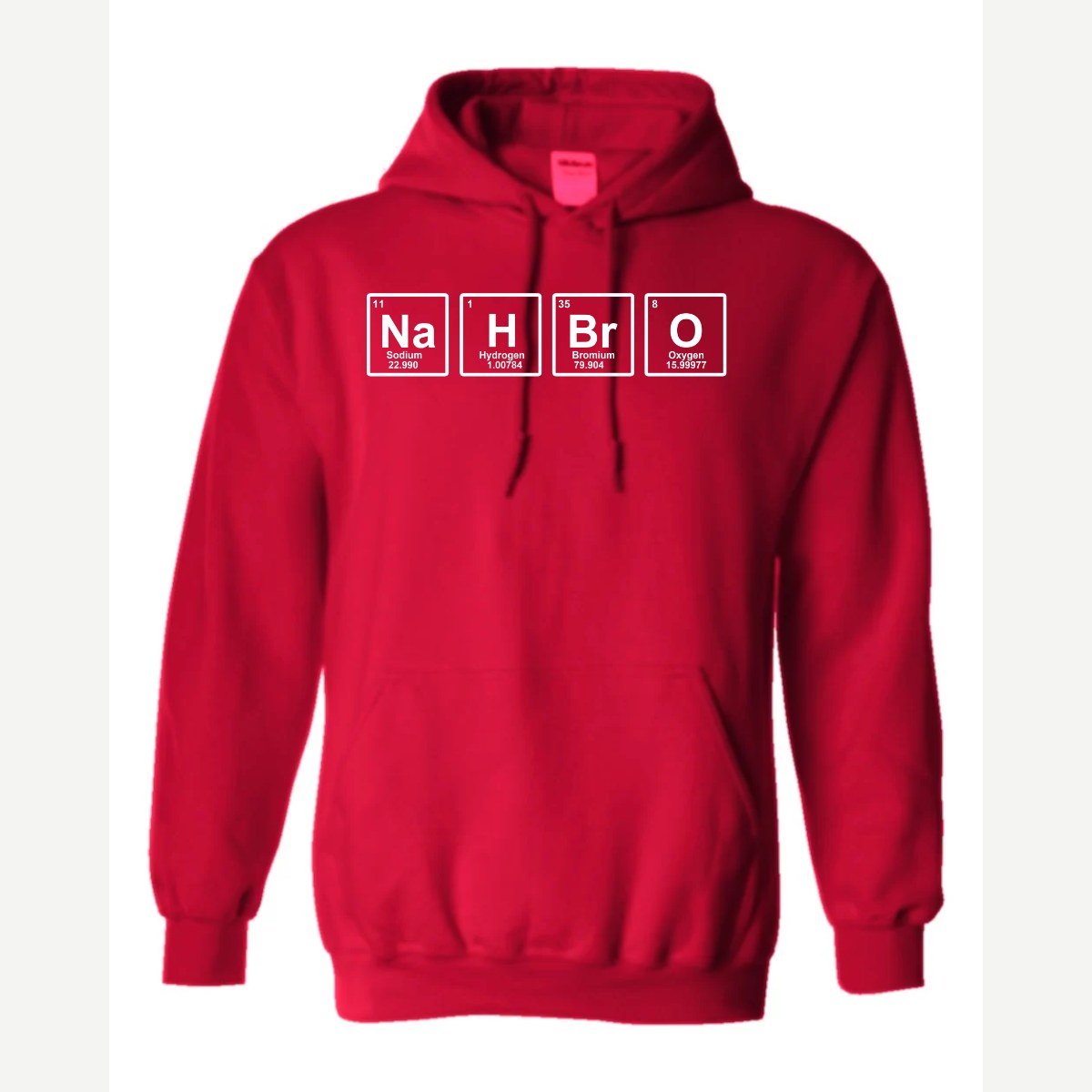 NahBro Elements — Hoodie / Red