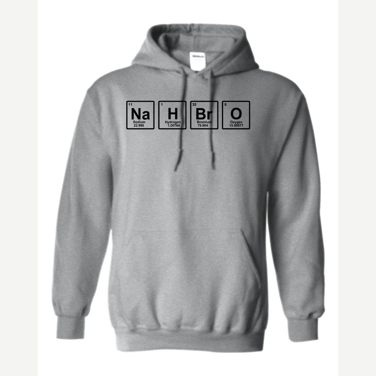 NahBro Elements — Hoodie / Sport Grey