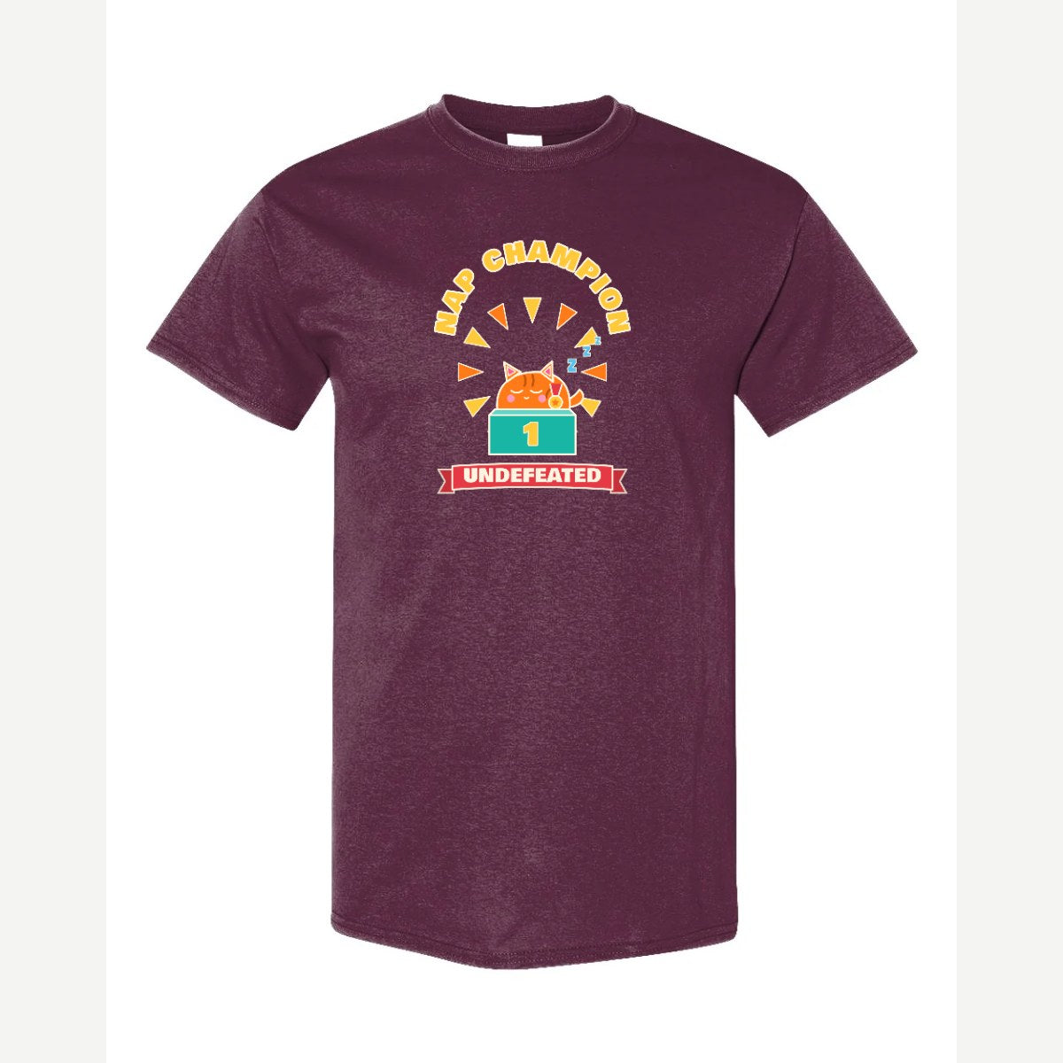 Nap Champion — Classic Tee / Maroon